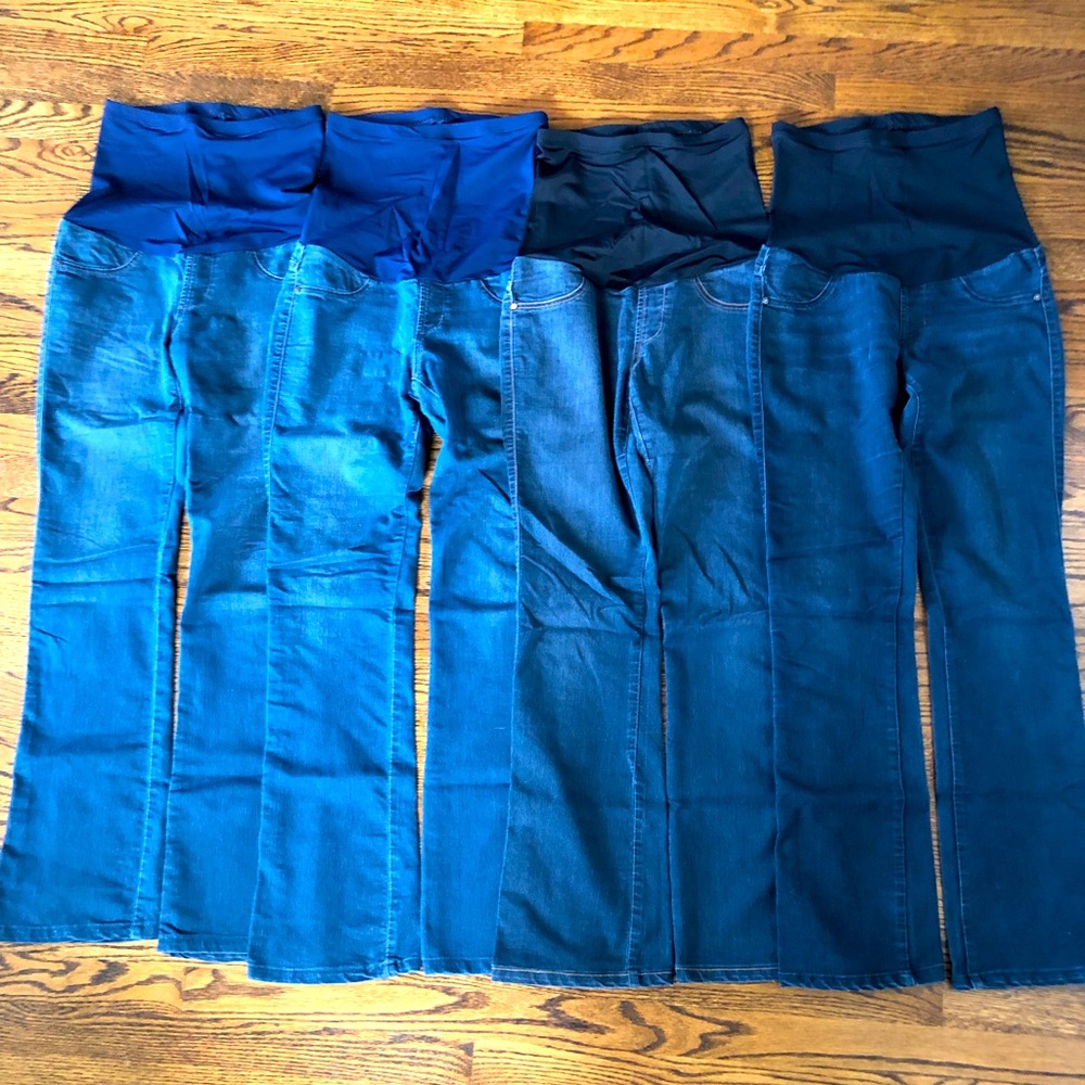 Lot of 4 Maternity James Jeans size 27
